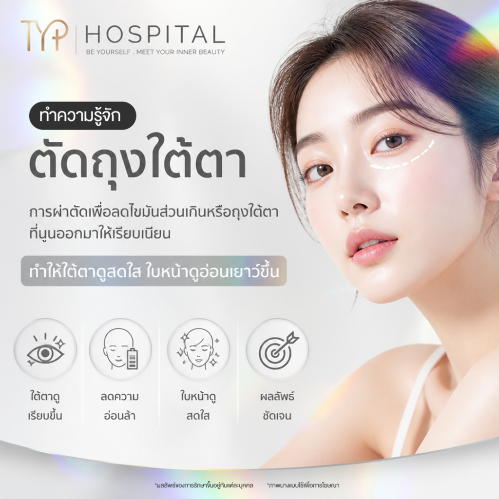 ถุงใต้ตา 2 ตัดถุงใต้ตา คืออะไร ? - TYP Hospital