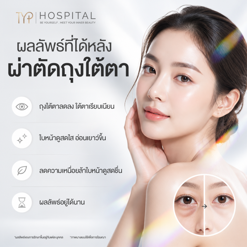 ถุงใต้ตา 6 ข้อดีของการตัดถุงใต้ตา - TYP Hospital